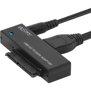 USB 3.0 to SATA 2.5"- 3.5" SSD HDD Adapter Converter Cable-22Pin/Cables Included